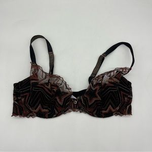 Savage x Fenty Stars Demi Underwire Balconette Unlined Bra 38DDD